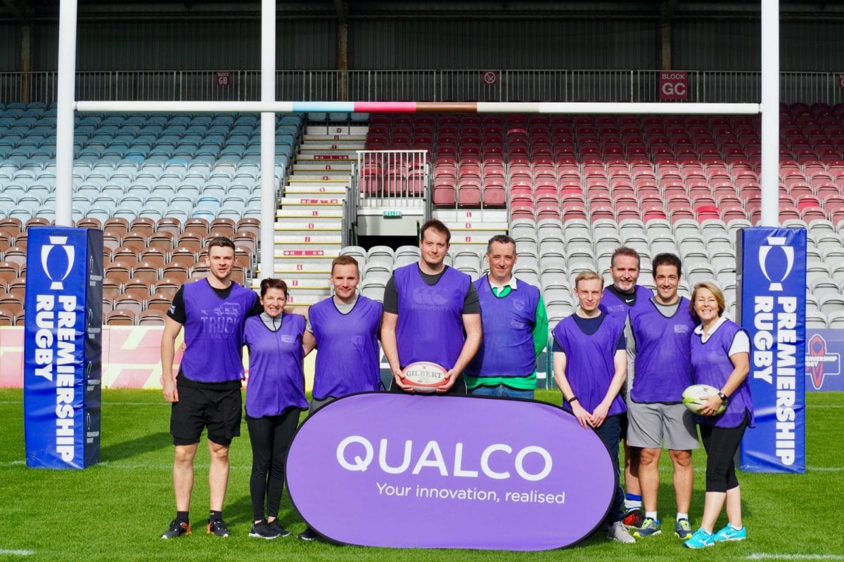 Qualco UK celebrates World Mental Health Day in partnership with Harlequins at The Stoop