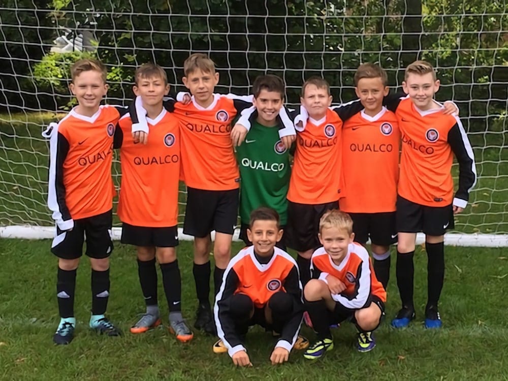 Qualco UK kits out local youth football team